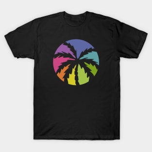 Palm Tree with beautiful colors T-Shirt